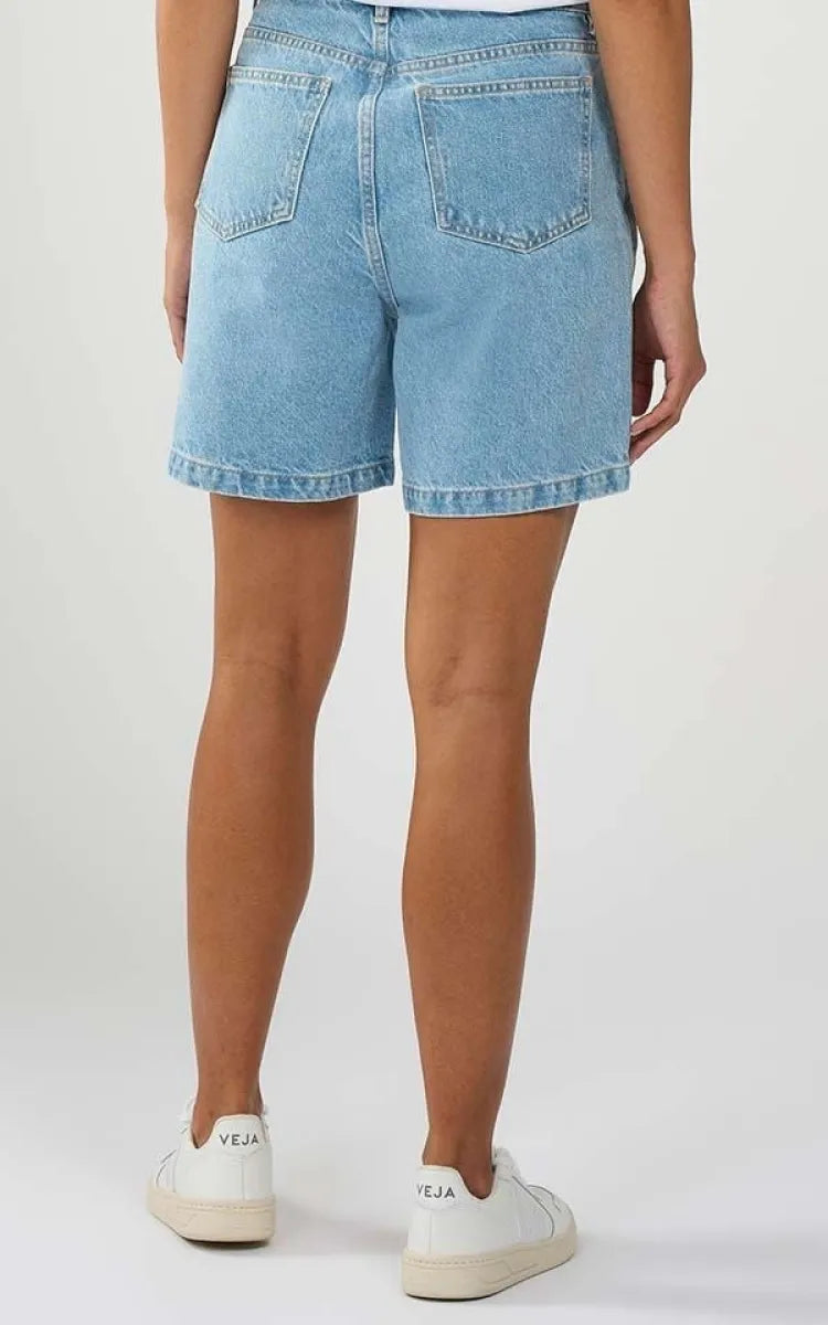 KnowledgeCotton Apparel Shorts Reborn Gale Straight Mid-Rise