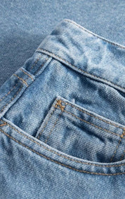 KnowledgeCotton Apparel Shorts Reborn Gale Straight Mid-Rise