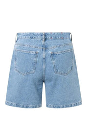KnowledgeCotton Apparel Shorts Reborn Gale Straight Mid-Rise