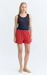 Shorts Red Checks Geraldine