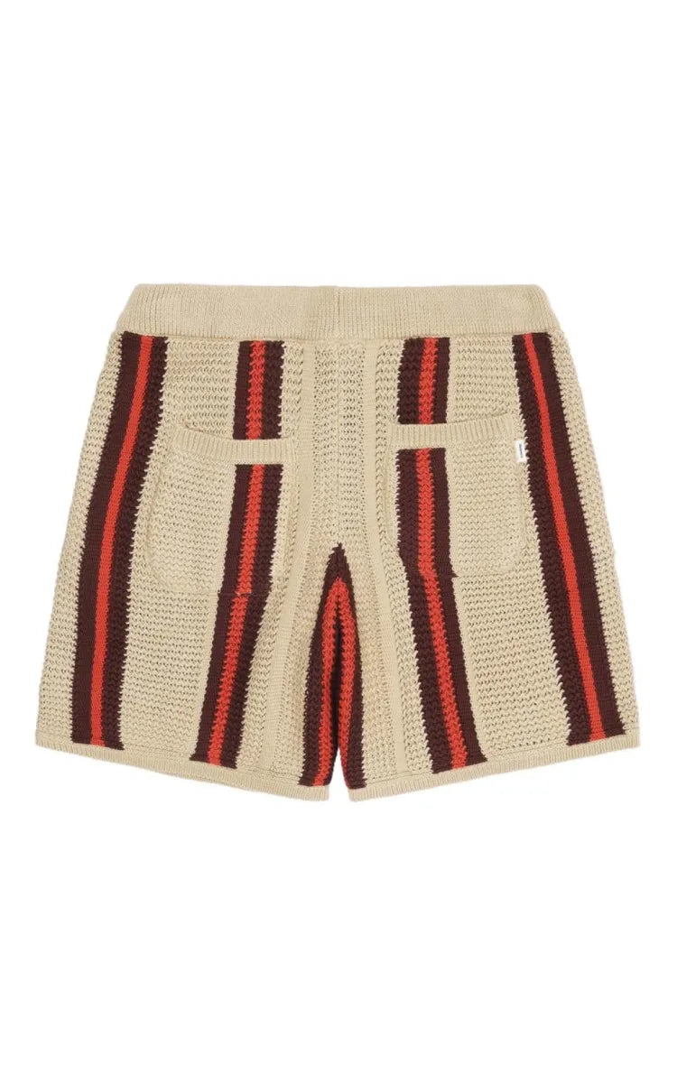 KnowledgeCotton Apparel Shorts Striped Knitted