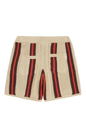 KnowledgeCotton Apparel Shorts Striped Knitted