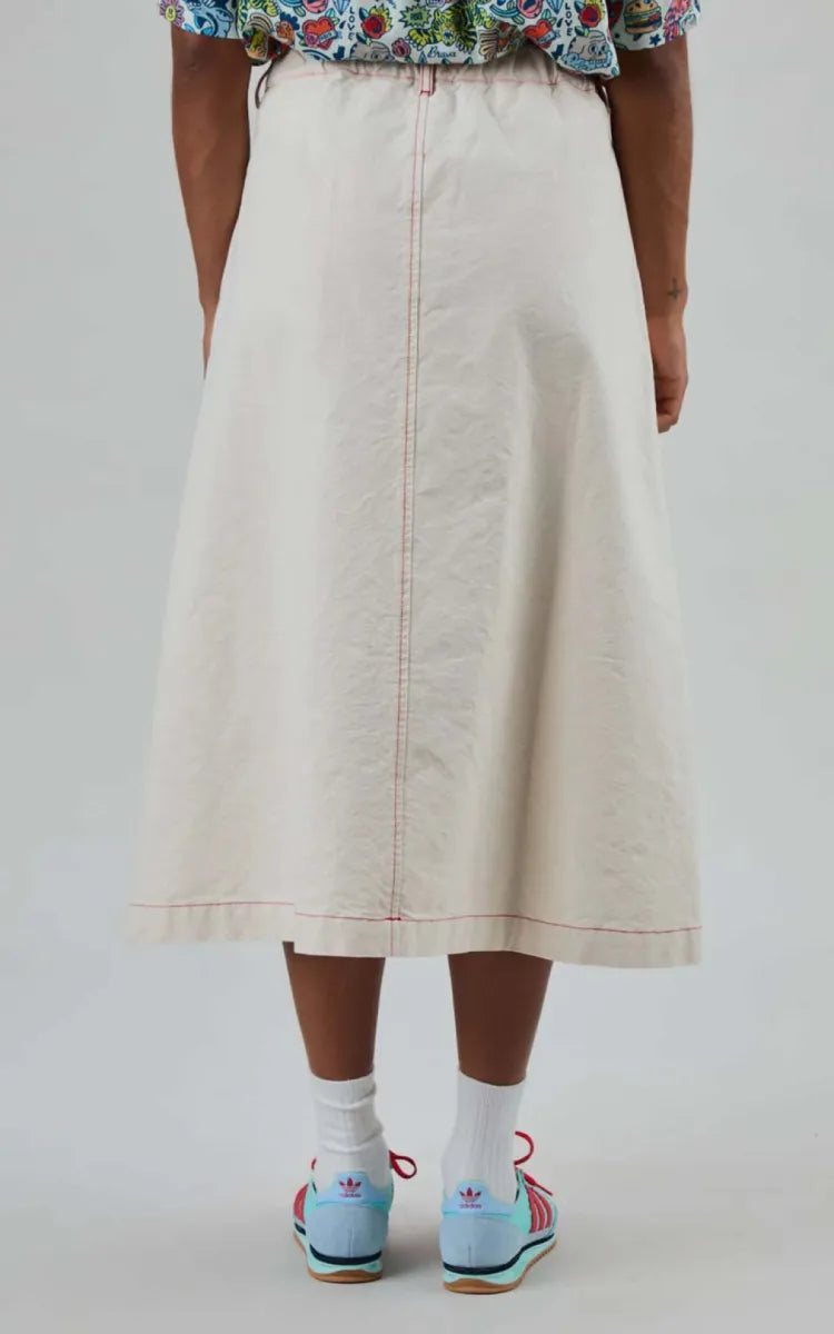 Brava Fabrics Skirt Denim Slub Midi