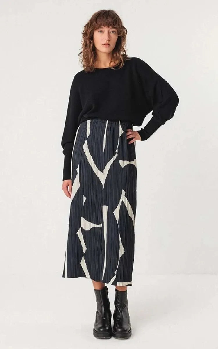SKFK Skirt Laurane Halfandhalf