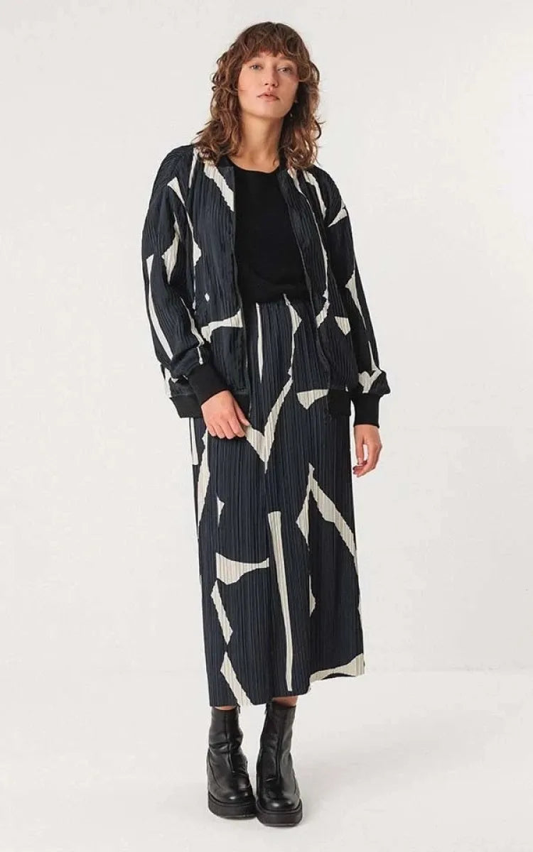 SKFK Skirt Laurane Halfandhalf