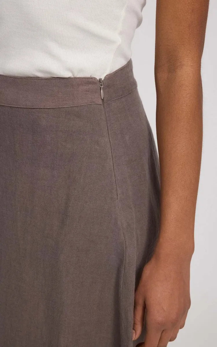 Mazine Skirt Linen Midi