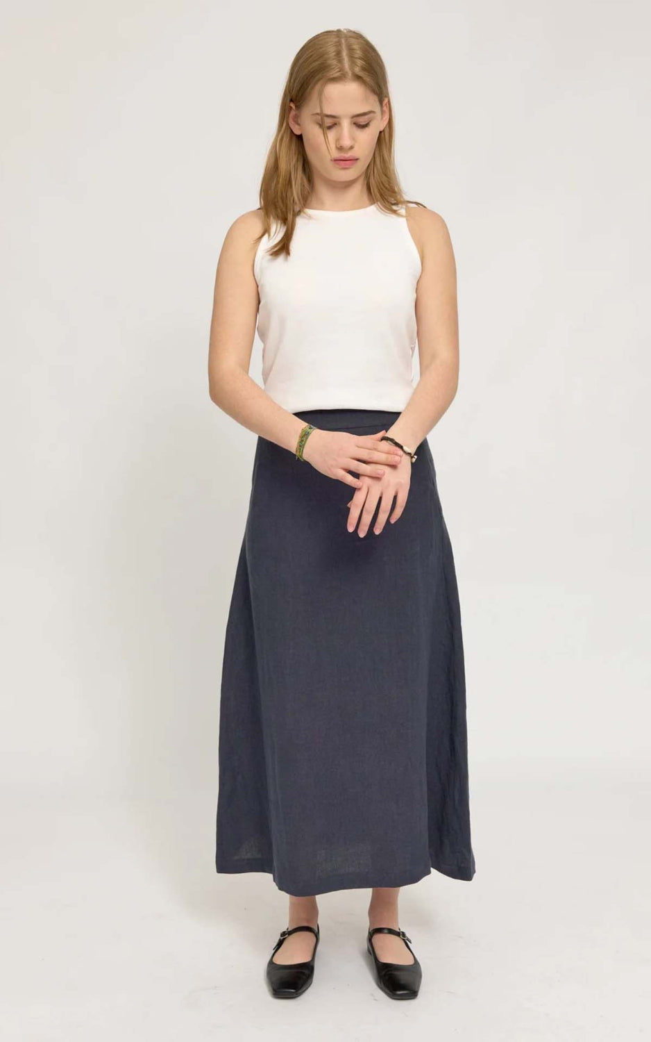 Skirt Linen Midi