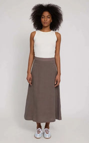 Mazine Skirt Linen Midi
