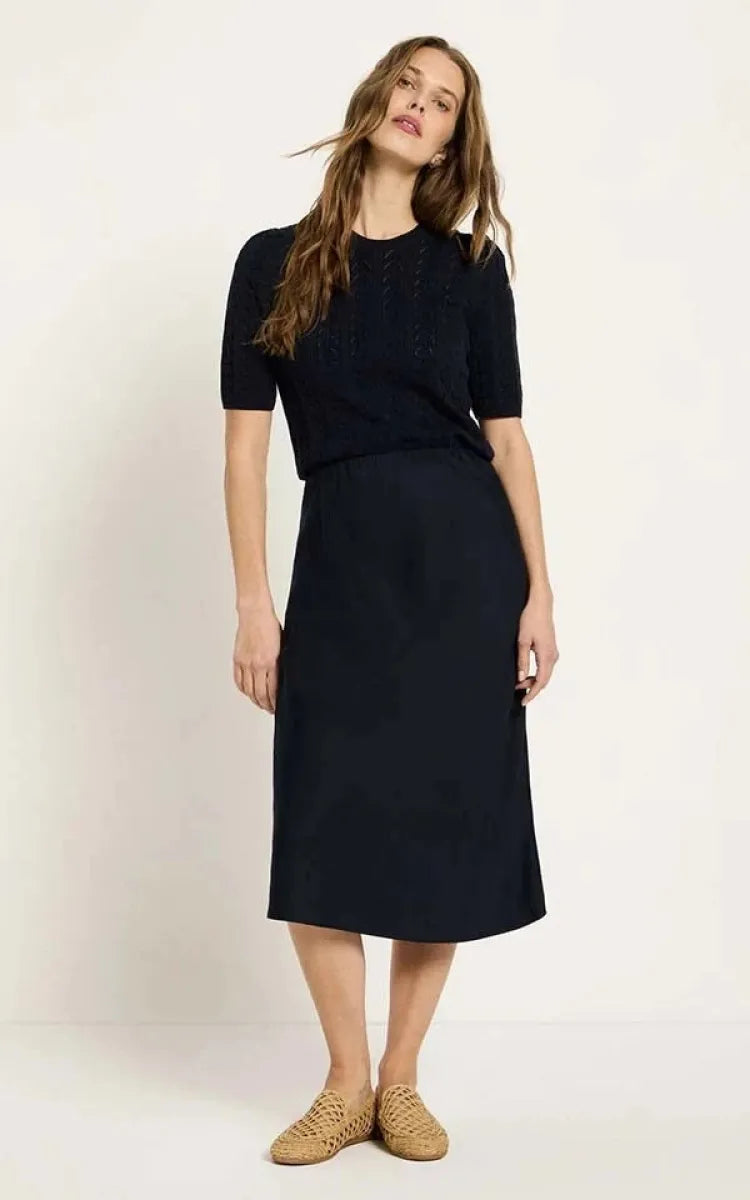 Lanius Skirt Midi Tencel
