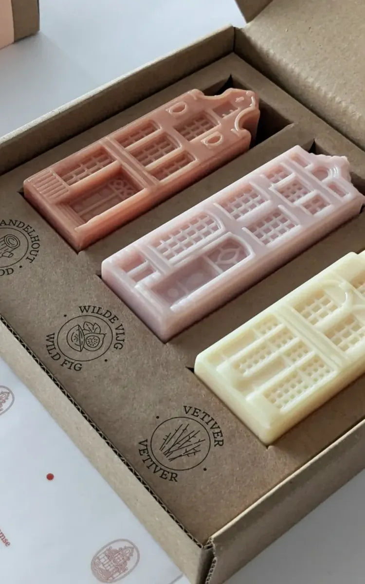 Het Amsterdamse Zeephuis Soap Set - Prinsengracht