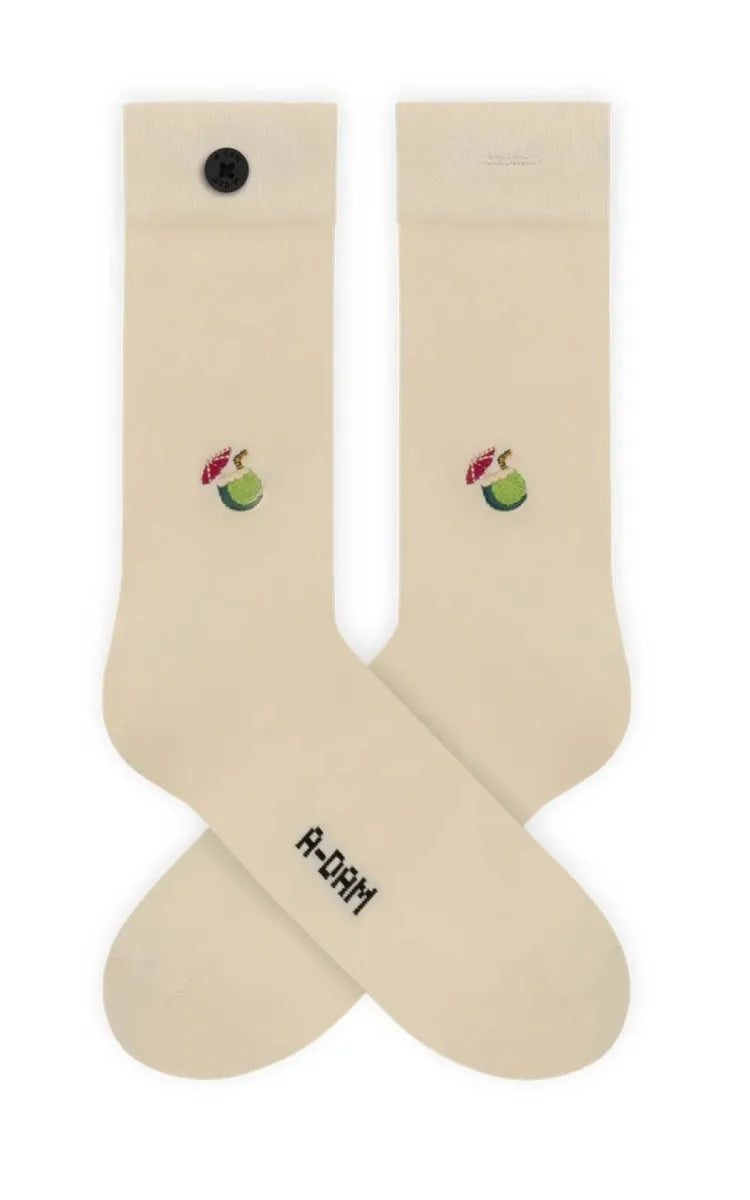 A-dam Underwear Socks Coconut