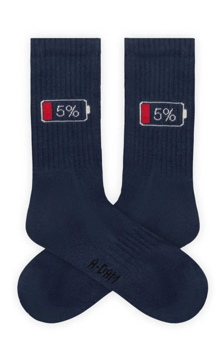 A-dam Underwear Socks Crew Battery Down