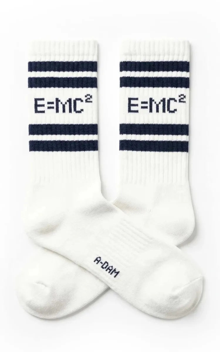 A-dam Underwear Socks Crew E=Mc2
