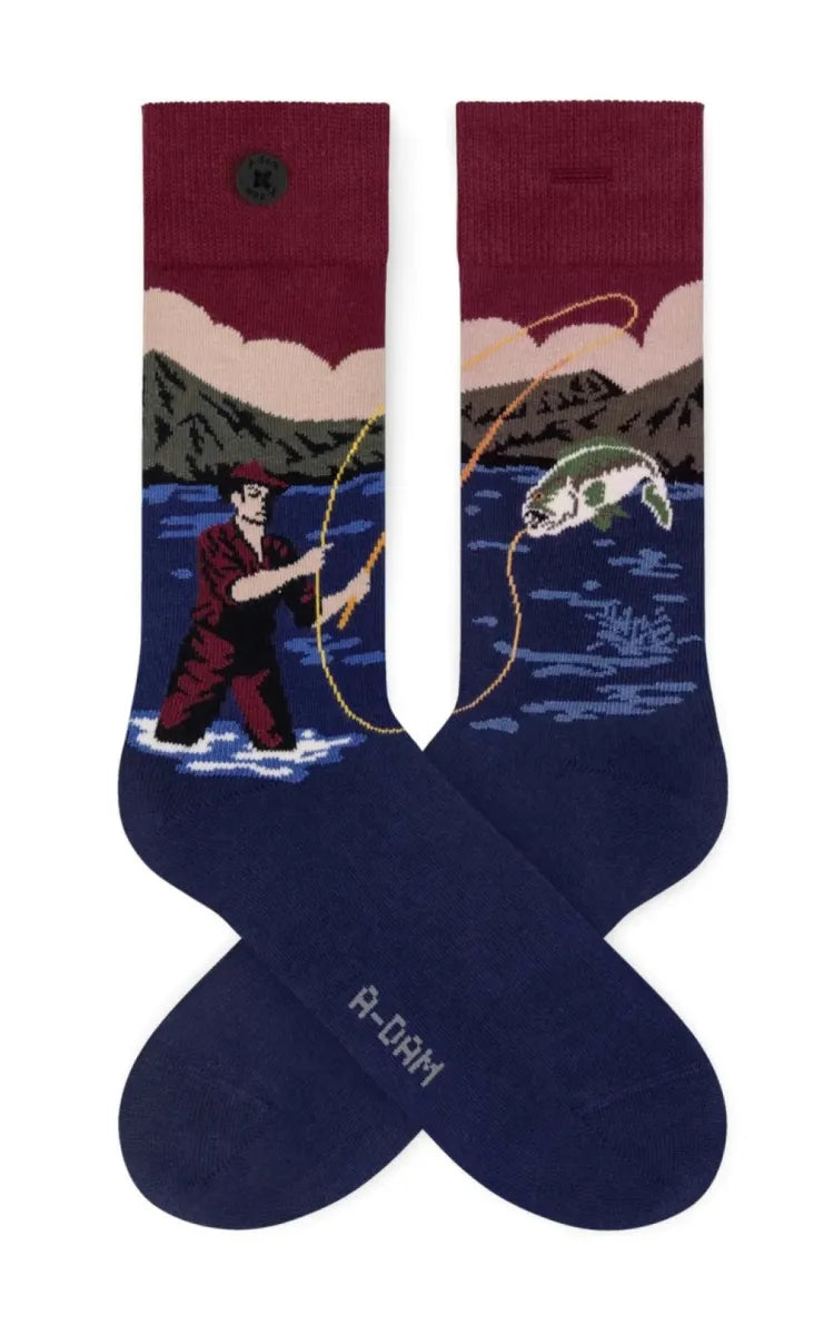 A-dam Underwear Socks Fishing Trip