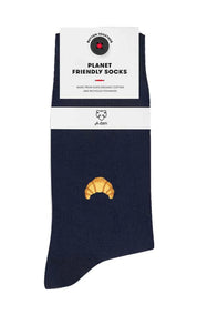 A-dam Underwear Socks Casual Croissant Navy