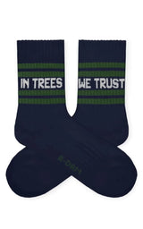 Socks Quarter In Trees We Trust