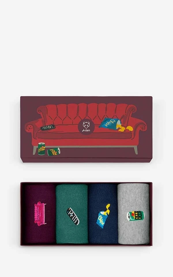 Socks The Great Indoors 4- Pack