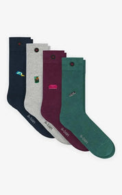 A-dam Underwear Socks The Great Indoors 4- Pack