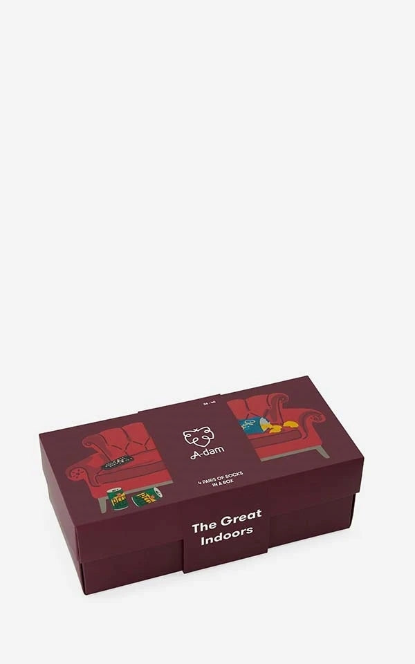 Socks The Great Indoors 4- Pack