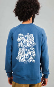 Brava Fabrics Sweater Asis Percales Tigris