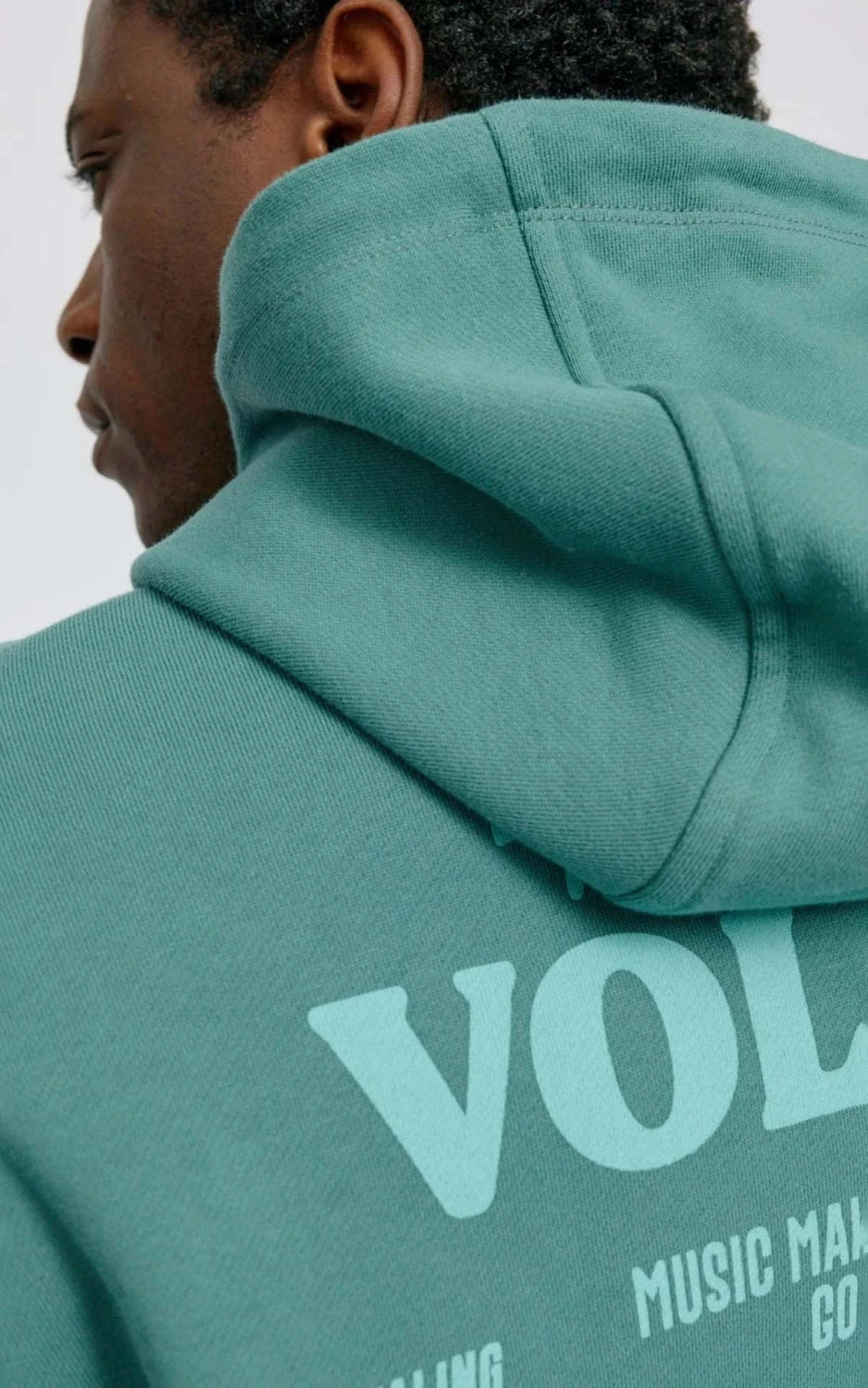 Sweater Back Print Hoodie