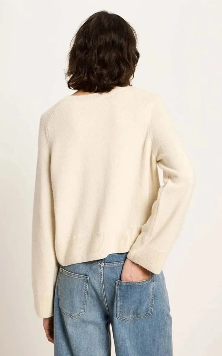 Lanius Sweater Cropped GOTS