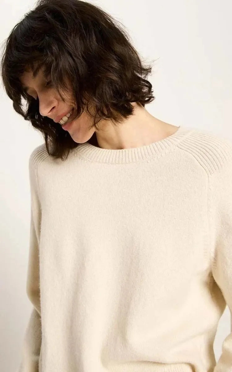 Lanius Sweater Cropped GOTS
