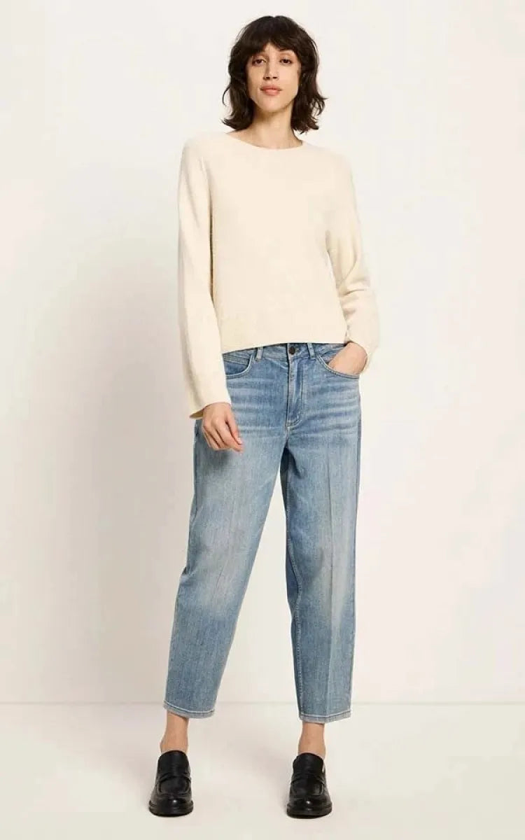 Lanius Sweater Cropped GOTS