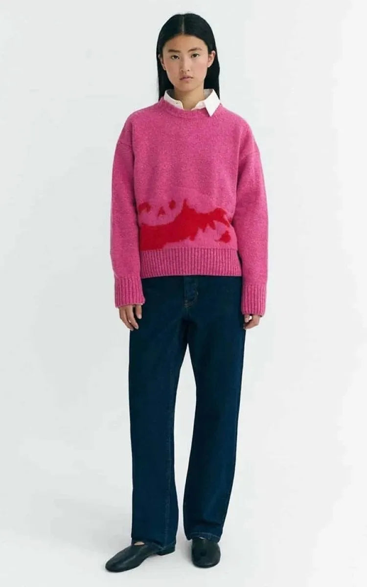 Thinking MU Sweater Petra Knitted