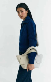 Thinking MU Sweater Tanit Indigo Knitted