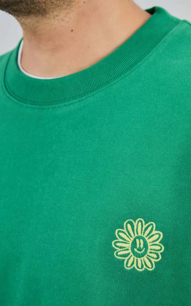 Brava Fabrics Sweatshirt Asis Percales Daisy