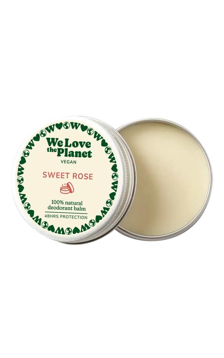 We Love The Planet Deodorant Balm - Sweet Rose