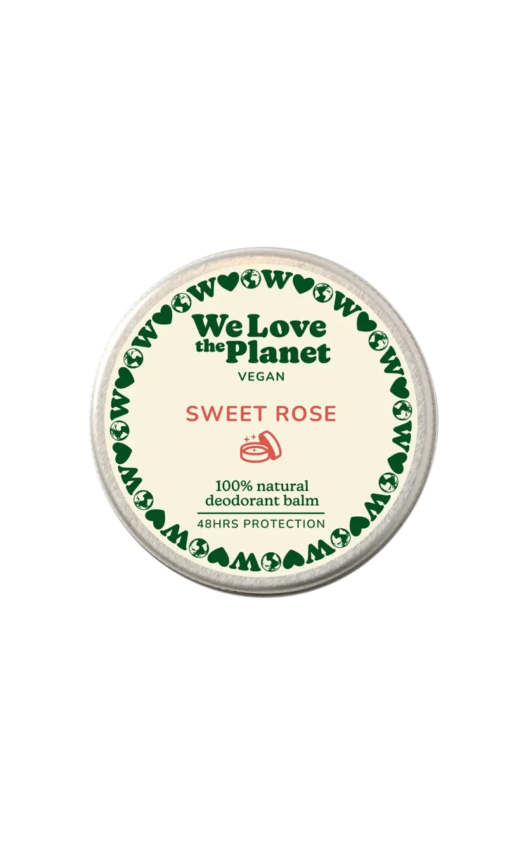 We Love The Planet Deodorant Balm - Sweet Rose