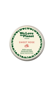 We Love The Planet Deodorant Balm - Sweet Rose