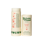 We Love The Planet Deodorant Stick - Sweet Rose