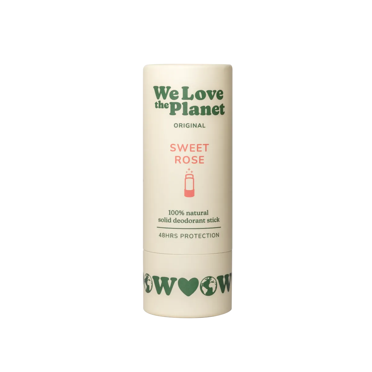 We Love The Planet Deodorant Stick - Sweet Rose