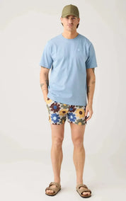 KnowledgeCotton Apparel Swim Shorts Stretch AOP