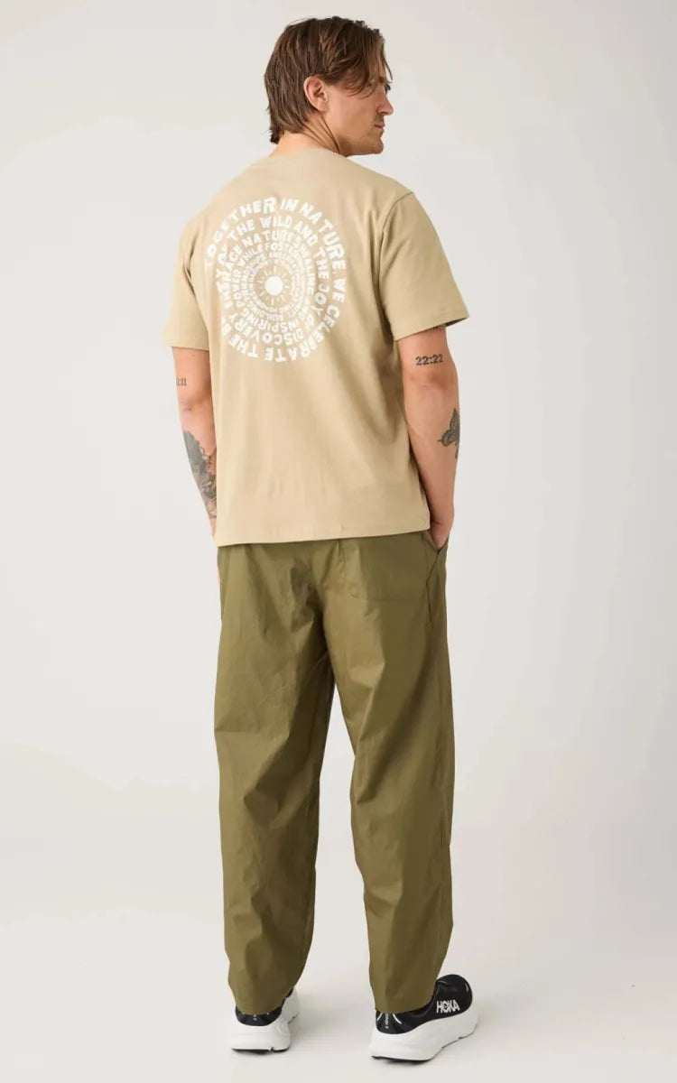KnowledgeCotton Apparel T-shirt Back Print