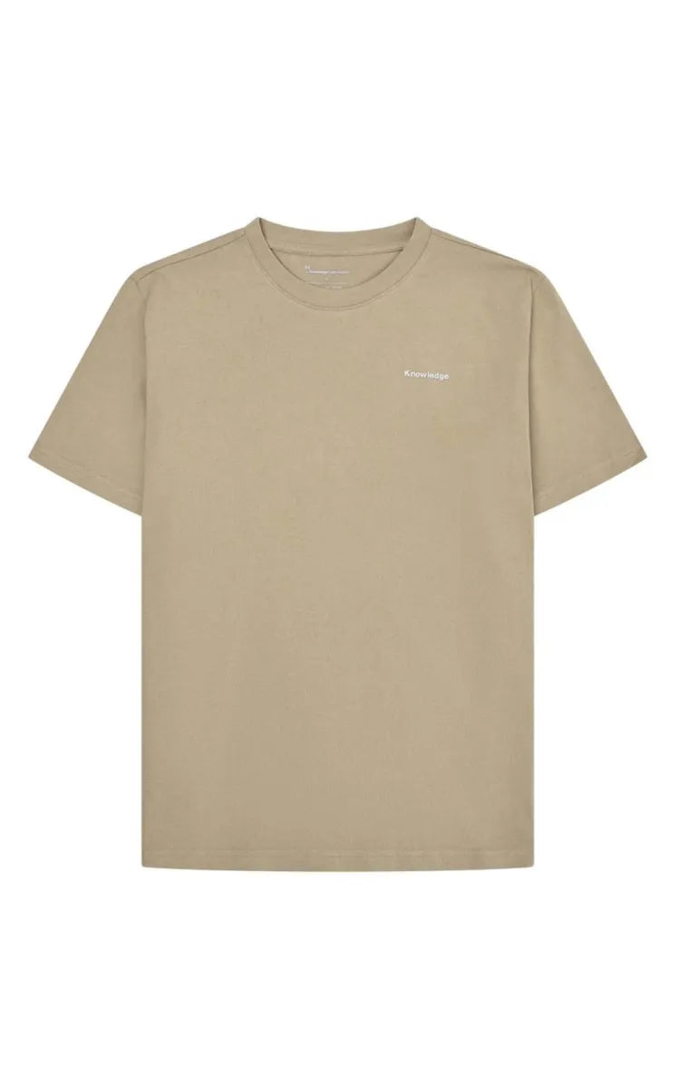 KnowledgeCotton Apparel T-shirt Back Print
