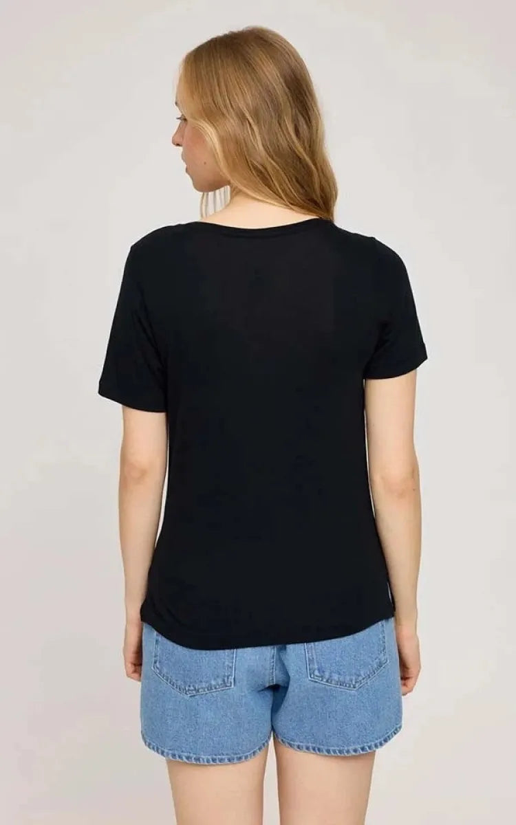 Mazine T-shirt Basic V-neck