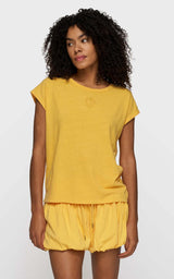 T-shirt Cotton Linen Tee