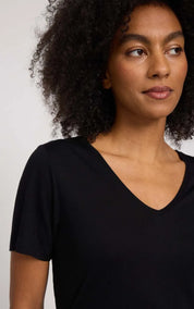 Mazine T-shirt Ecovero V-Neck