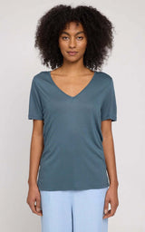 T-shirt Ecovero V-Neck
