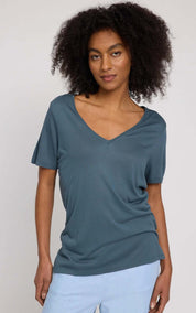 T-shirt Ecovero V-Neck