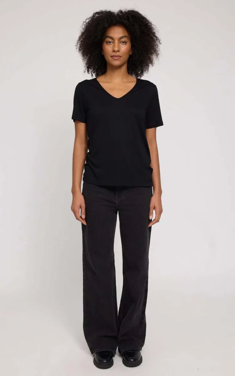 Mazine T-shirt Ecovero V-Neck