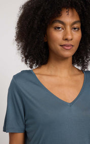 T-shirt Ecovero V-Neck
