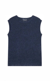 KnowledgeCotton Apparel T-shirt Linen Sleeveless