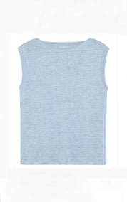 KnowledgeCotton Apparel T-shirt Linen Sleeveless