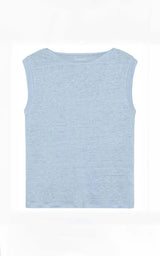 T-shirt Linen Sleeveless