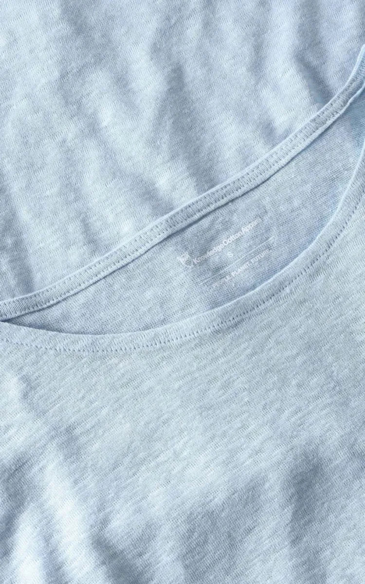 KnowledgeCotton Apparel T-shirt Linen Sleeveless